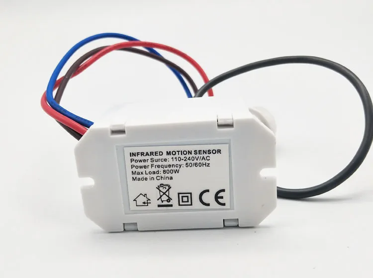 Mini Miniatuur Energiebesparende Infrarood Menselijk Lichaam Sensor Schakelaar Sensor Split Type Automatische Smart Kabinet Sensor Licht