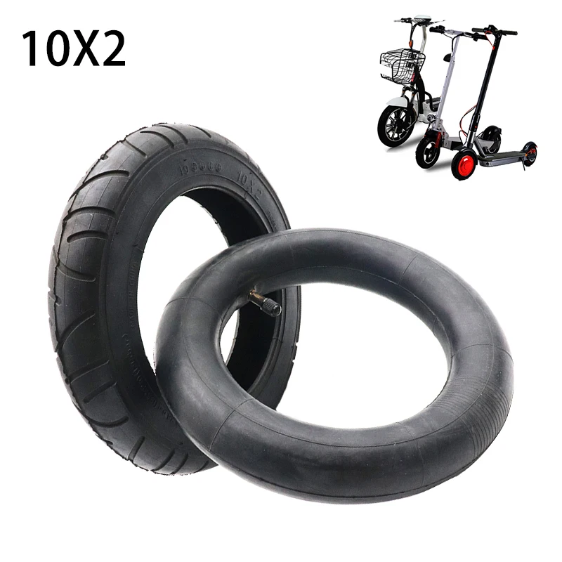 10 Inch Tube Outer Tire for Xiaomi Mijia M365 Electric Scooter  Replacement 10x2 (54-156) Pneumatic Tyre