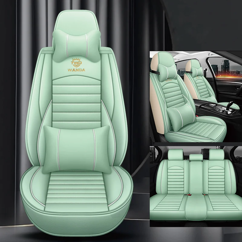 Leather Car Seat Co… - image
