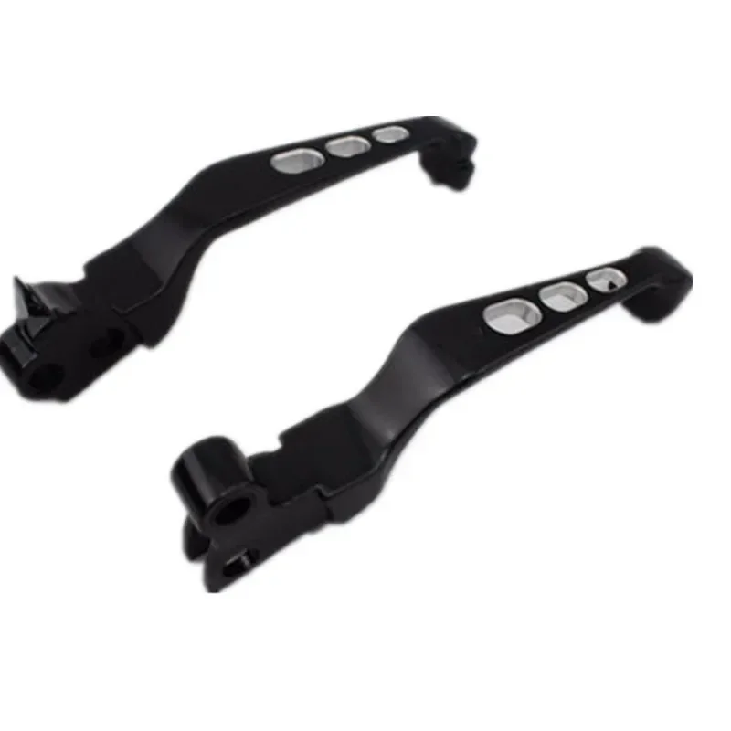 Motorcycle Black Skull Brake Clutch Levers For Harley Sportster Night Train Fatboy Electra Glide 1996 - 2006