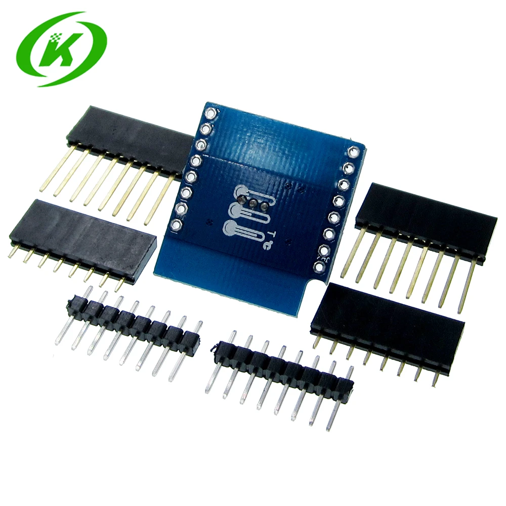 10pcs/lot DS18B20 Temperature Sensor Shield Wemos D1 Mini D1 Mini Pro ESP NodeMCU