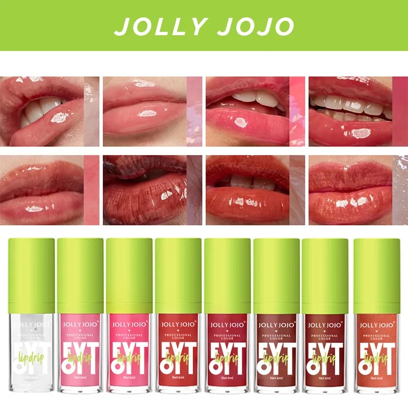 24pcs Crystal Lip Gloss Set Jelly Sexy Lip Plumper Lip Tints Long Lasting Smooth Lip Gloss Lips Makeup