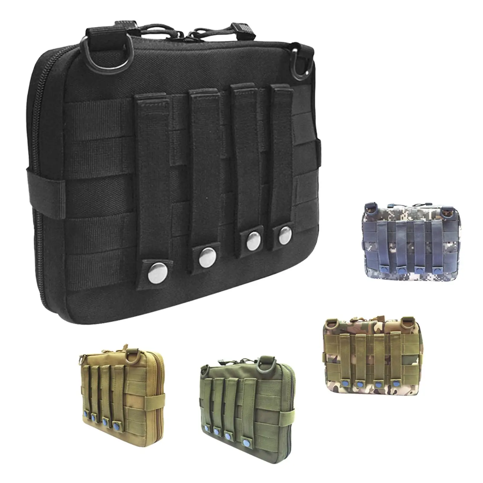 Bolsa Molle compacta resistente à água, Engrenagem de gadget utilitário multifuncional, Saco de cintura pendurada