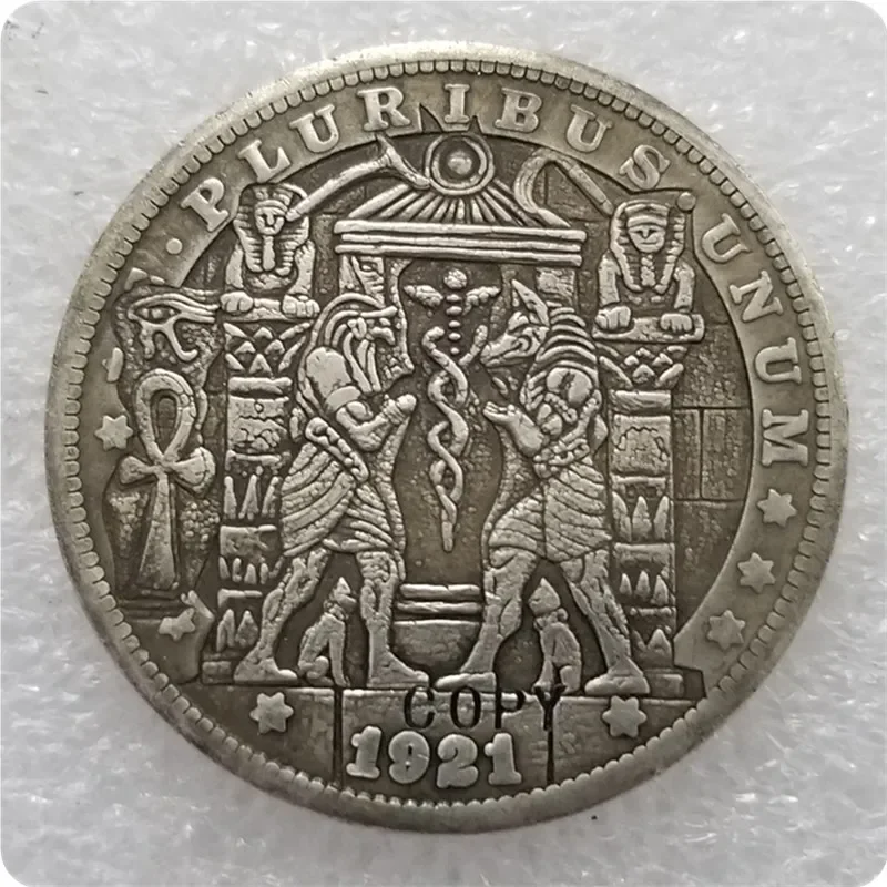 Type #25_Hobo Nickel Coin 1921-P Morgan Dollar COPY COINS-replica commemorative coins Challenge Pocket Coins Christmas Gifts