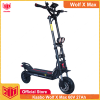 EU Stock Pre-sale Newest Kaabo Wolf Warrior X Max 60V 27Ah Battery 2*1100W Motor Speed 70km/h Kaabo Wolf Warrior X Max Scooter