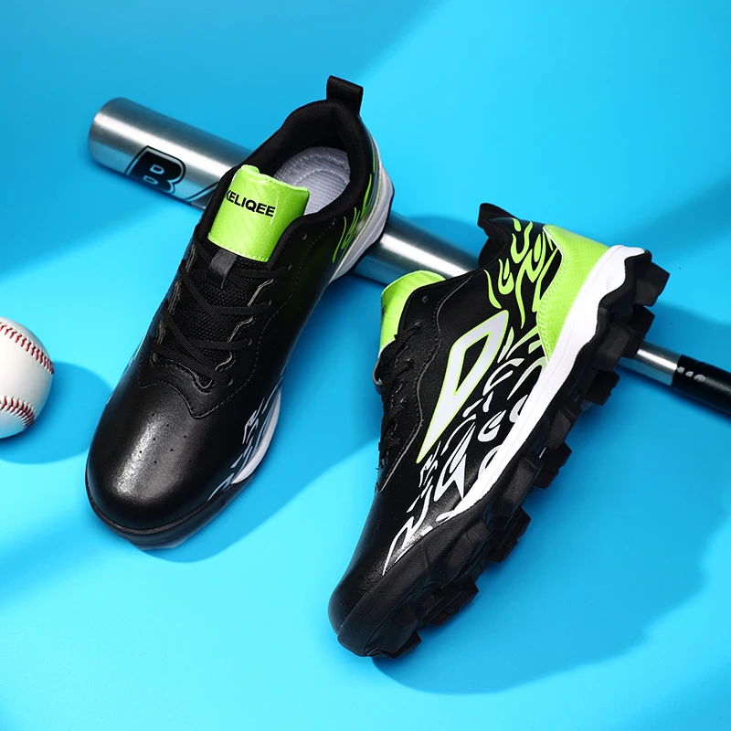 

2025 New Baseball Shoes for Men Anti Slip Outdoor Lawn Court Shoes Mens Top Quality Sport Shoe Designer Baseball Shoe Man