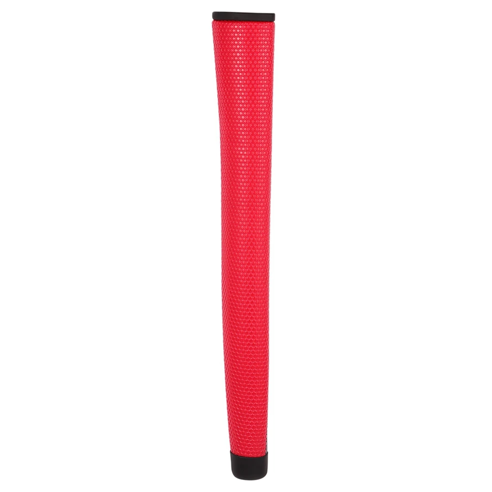 SIRANLIVE Golf Putter Grip Red PU Leather Printing  Comfortable Lightweight Putter Grip