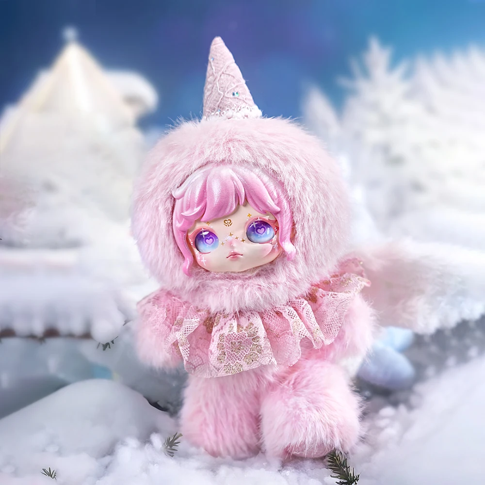 Blind Box Sneeuwfluisters Dumia Maytree Pop Skelet Leuke Collectible Kawaii Verrassende Doos Knuffel Figuur Kid Gift