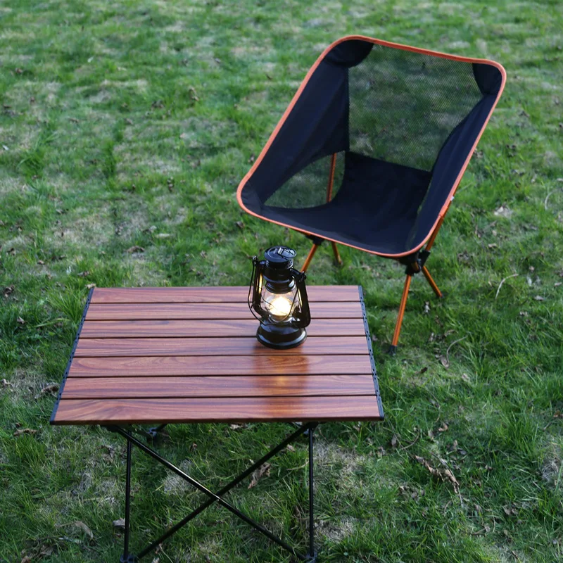 Outdoor Moon Chair Camping Camping Folding Chair Portable Lazy Back Chair Light Aluminum Folding Chair Detachable Portable