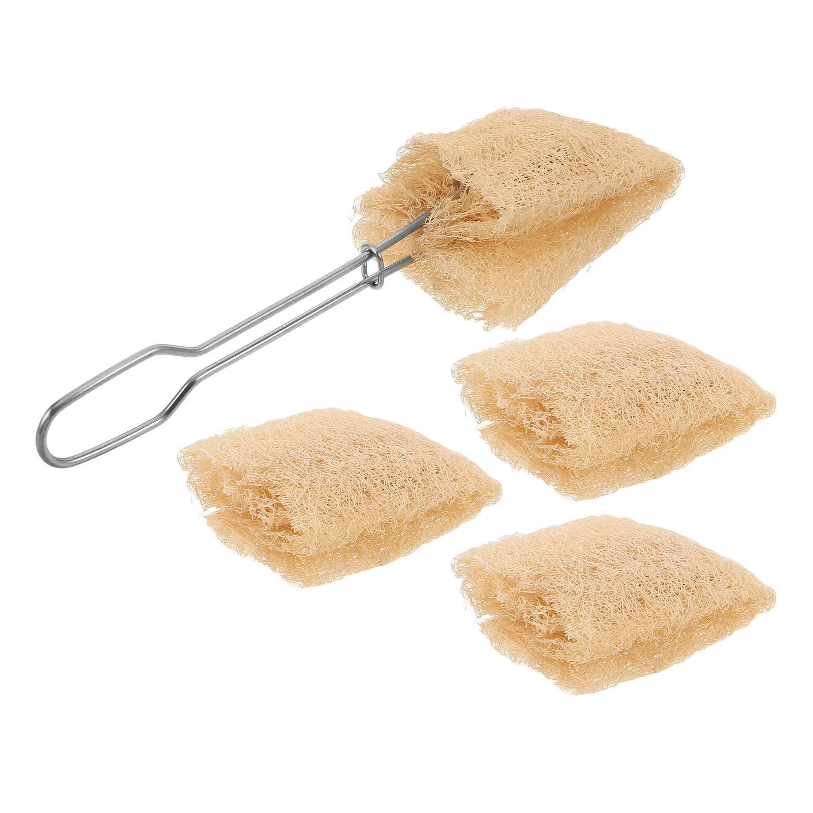 

Набор из 1 щетки для детских бутылочек из натуральной люфы со сменной насадкой, мягкий инструмент для очистки стеклянных и пластиковых бутылочек для кормления, удаление остатков молока