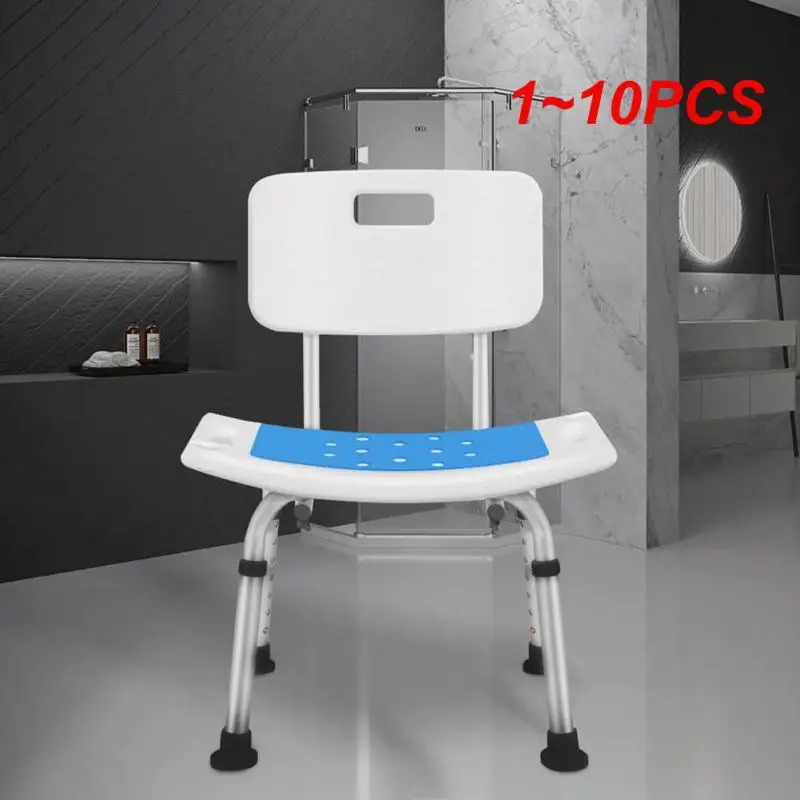 1~10PCS Non-slip Bath Chair Elderly Bath Tub Aid Seat Bathroom Bath Chair Shower Stool Seat Cushion Safe Bathroom Environment
