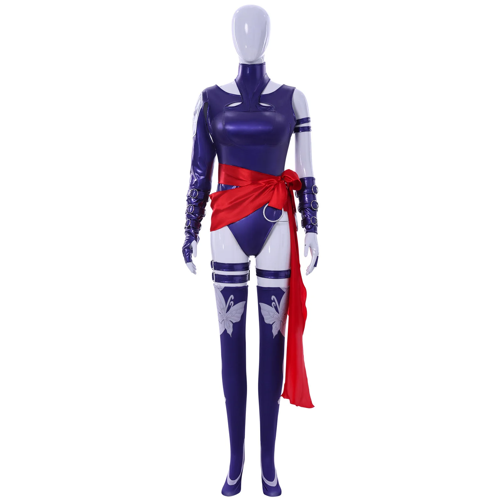 

2025 EPIC New Movie Rivals Psylocke Sai Cosplay Costume Game Clothes Uniform Halloween Sexy Cosplay Women Vengeance Suit