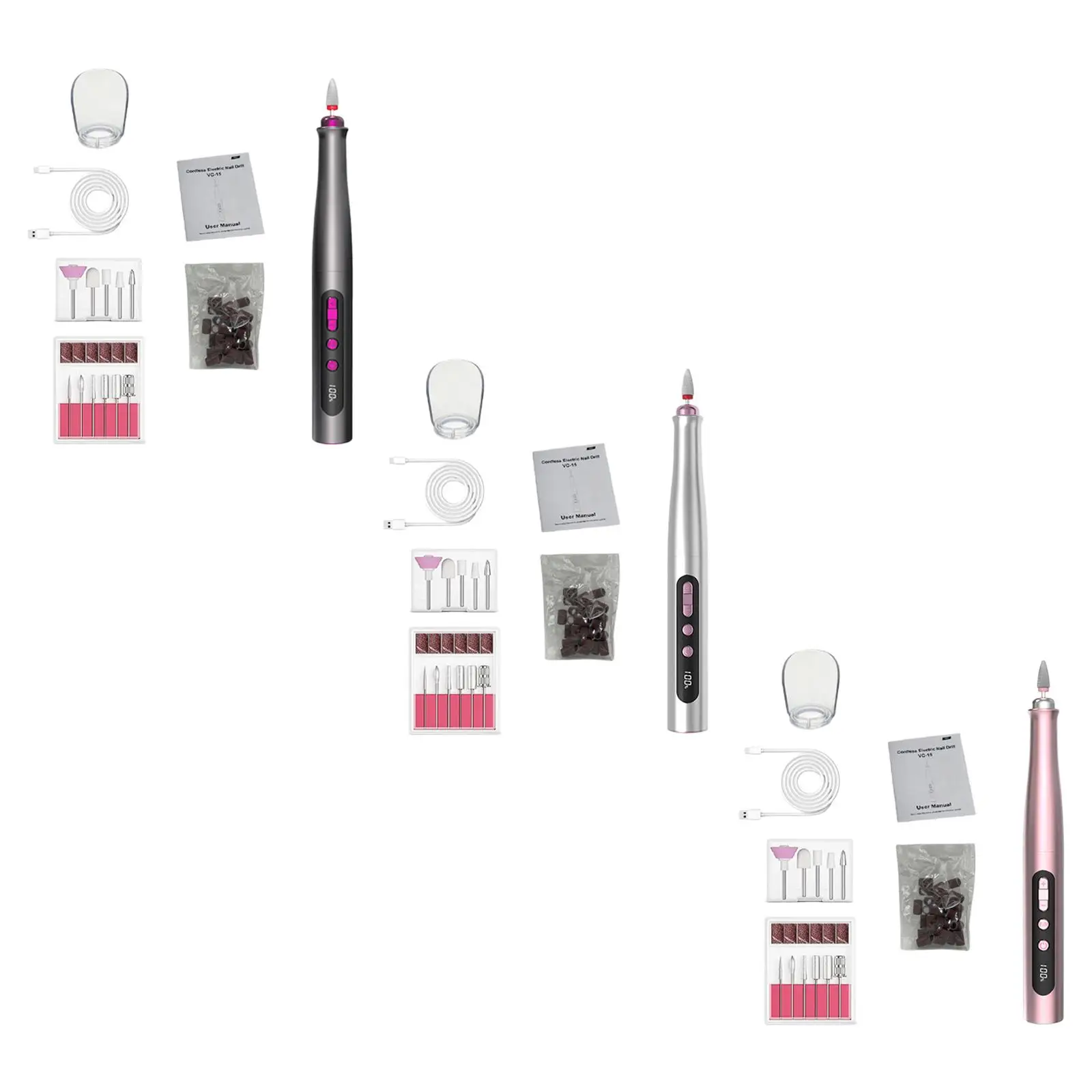 

Manicure Pedicure Tool Professional Nail File for Grinding Trimming Manicure