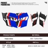 オートバイのフロントガラス,空力スポイラー,bmw s1000r,m1000r,2021, 2022, 2023 s,1000 r,新品 3