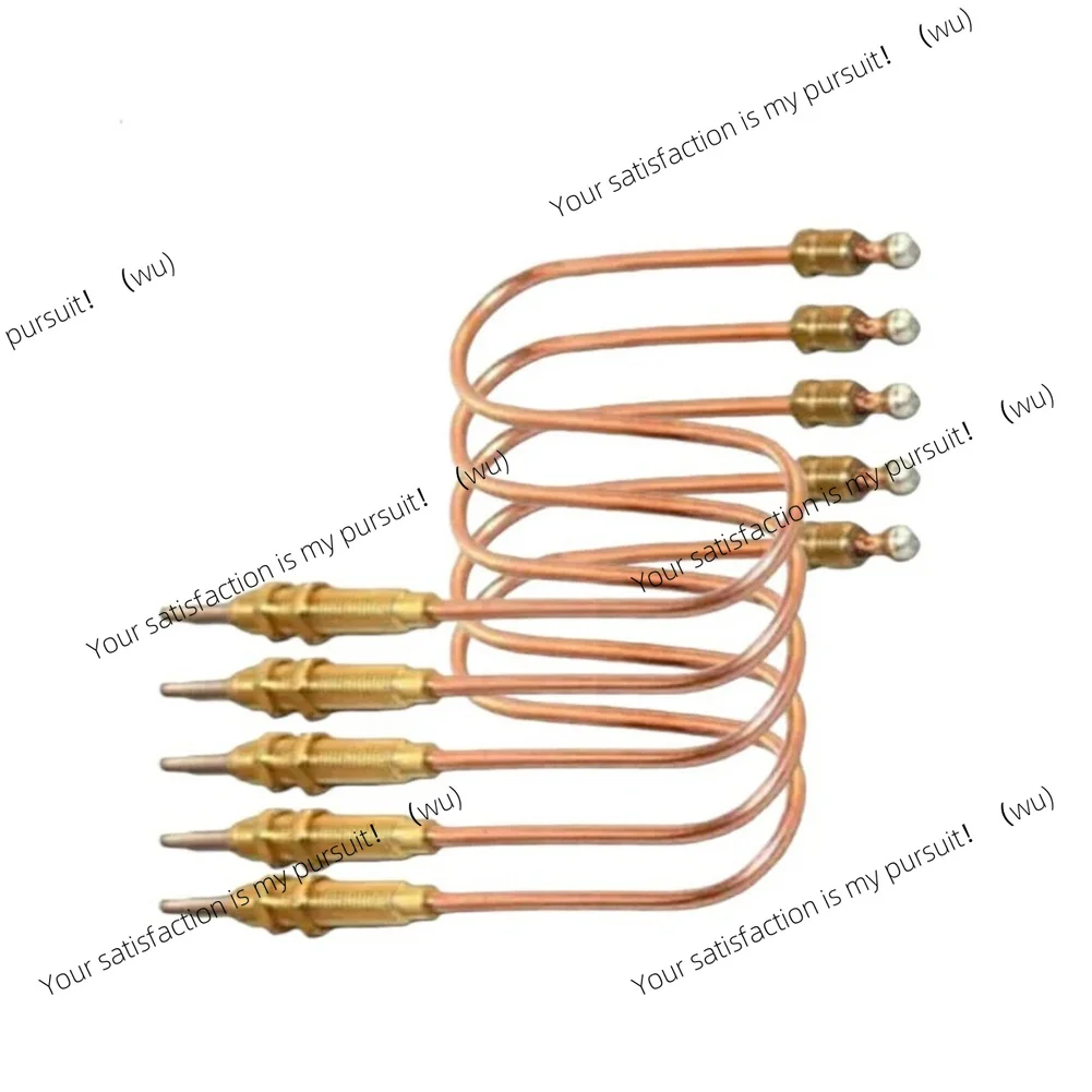 5PCS Heater BBQ Gas Lgnition Thermocouple 30cm Flameout Protection Device M8 Gas Thermocouple Valves Five Fixeds Parts