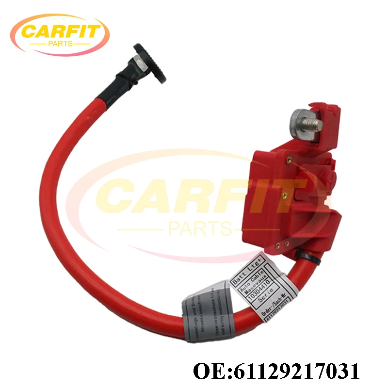 High Quality New OEM 61129217031 Positive Battery Cable Fuse Cable For BMW 1 3 SERIES E82 E88 E90 E91 E92 X1 E84 Car Accessories