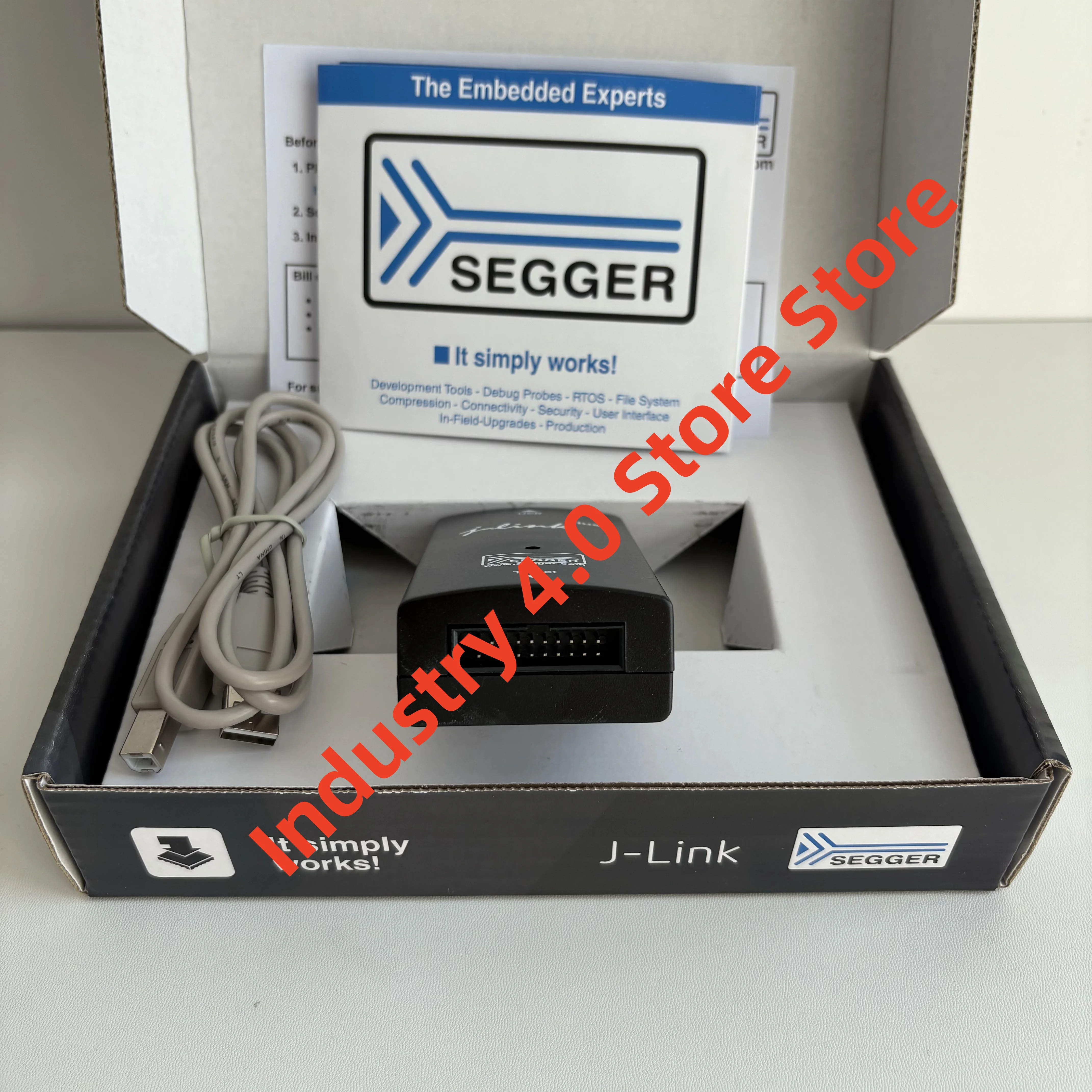 ใหม่ต้นฉบับ J-link Plus 8.08.28 เครื่องจําลองการเผาไหม้