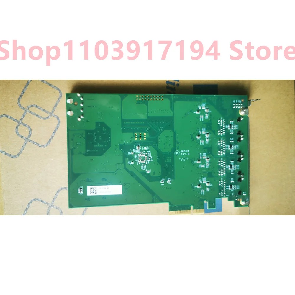 FOR Vecow  PE-2004 PCI-e Poe 4 Gigabit network card image acquisition card with network port