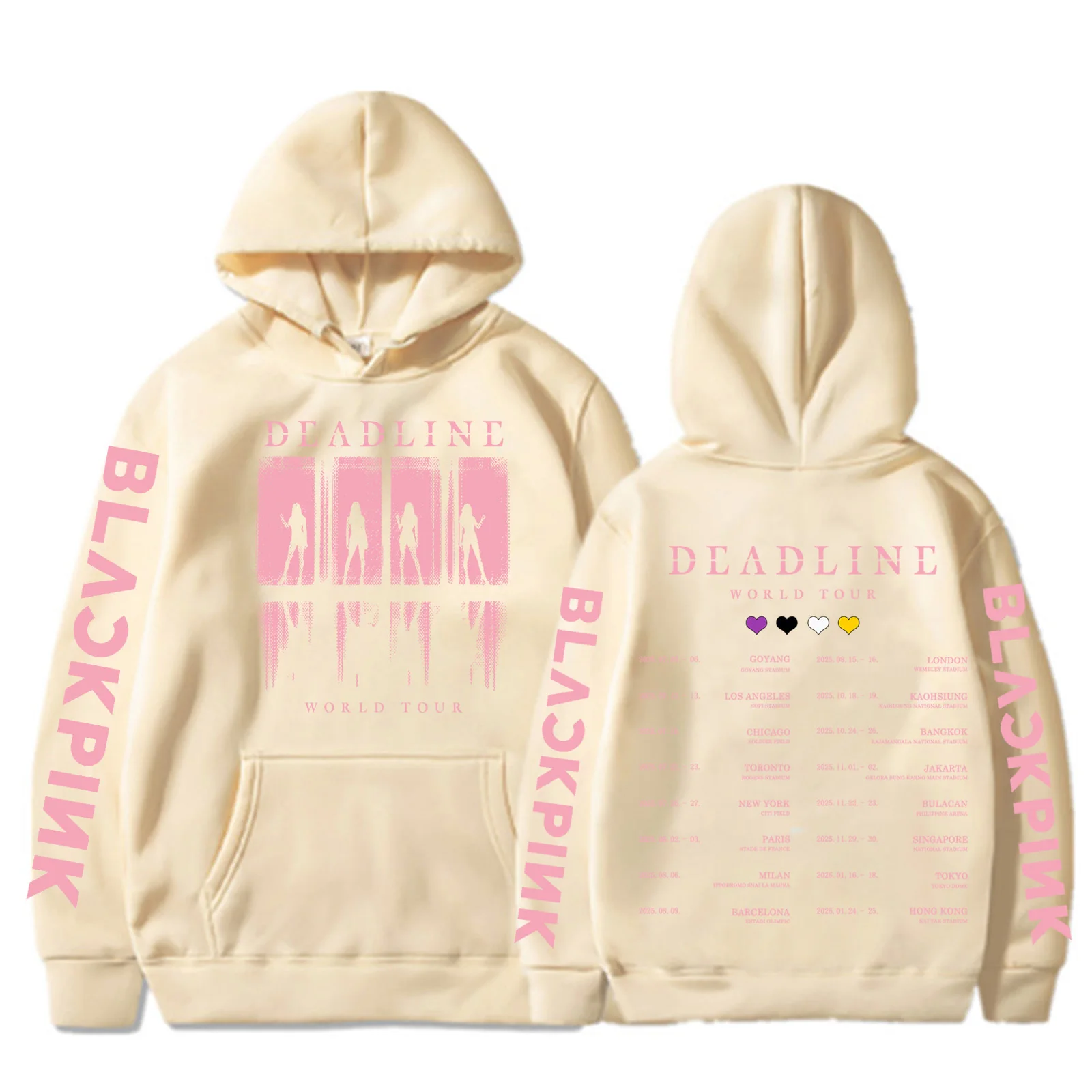 Рисунок 3 - Толстовка с капюшоном BP Deadline Black World Tour