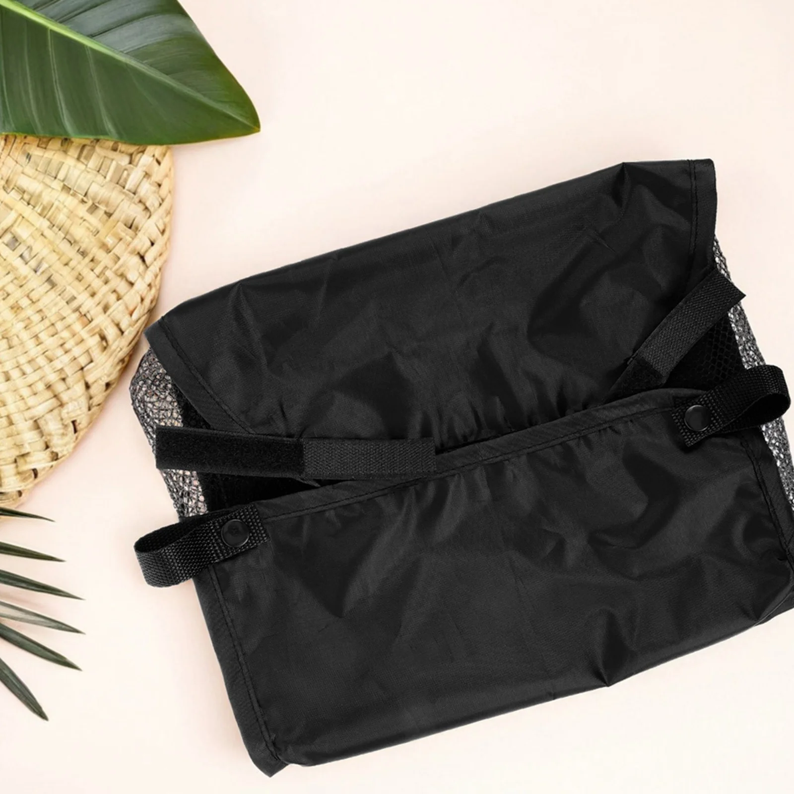 

2pcs Large Capacity Storage Bag Oxford Cloth Under Stroller Organizer For Baby Essentials Universal Stroller Bottom