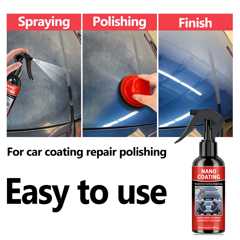 Graphene Nano Ceramic Car Coating Kit - Universal Professional Car Beauty, High… - Image 5