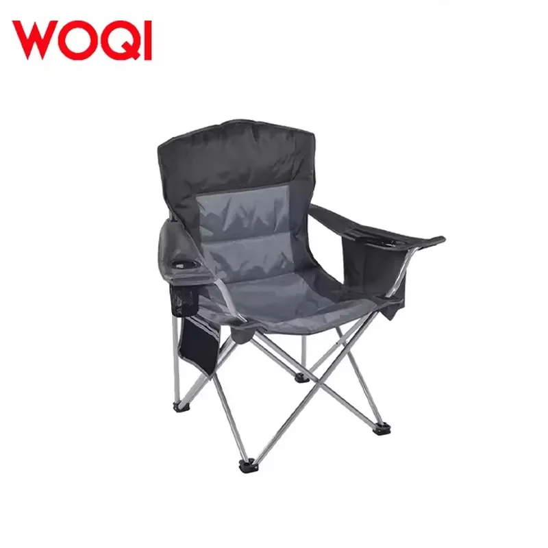 WOQI Ultra-Light Compact Folding Chair Quick Dry Oxford Mesh & Sturdy Iron Frame for Garden Outdoor Beach Camping Travel