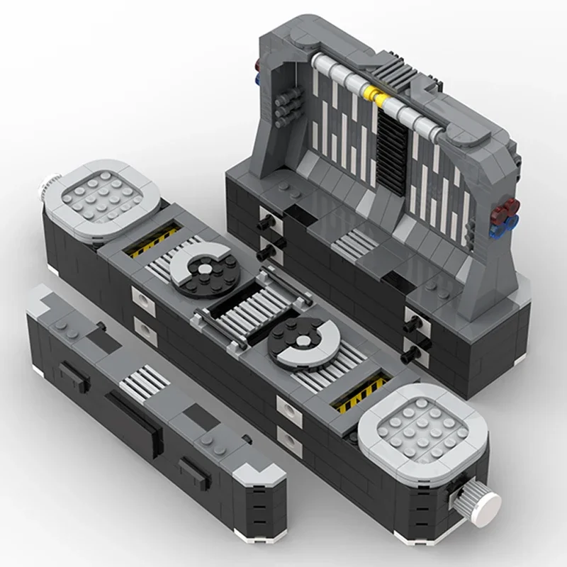 Star Movie Model Building Bricks Playable The Battle Stage Technology Blocos Modulares Brinquedos de Natal Conjuntos de DIY, Montagem de Presentes