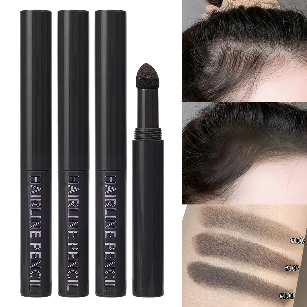 Cover Hair Root Edge Hairline Stick Waterproof Modified Repair Hair Line Contouring Shadow Powder Natural Hairline Concealer Pen