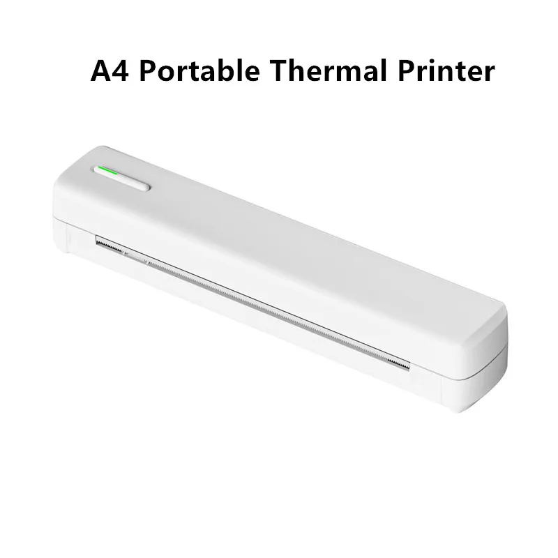 Portable Bluetooth A4 Tattoo Stencil Transfer Paper Printer Office Files PDF Photo Thermal Printer Compatible with Android & IOS