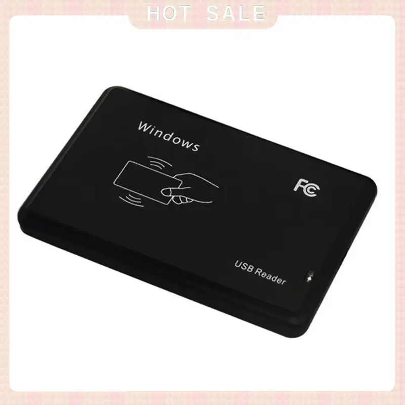 

24-Hour Delivery USB RFID Reader 125Khz EM4100 ID Contactless Sensitivity Smart Card Reader TK4100 Support Window System RFID Re