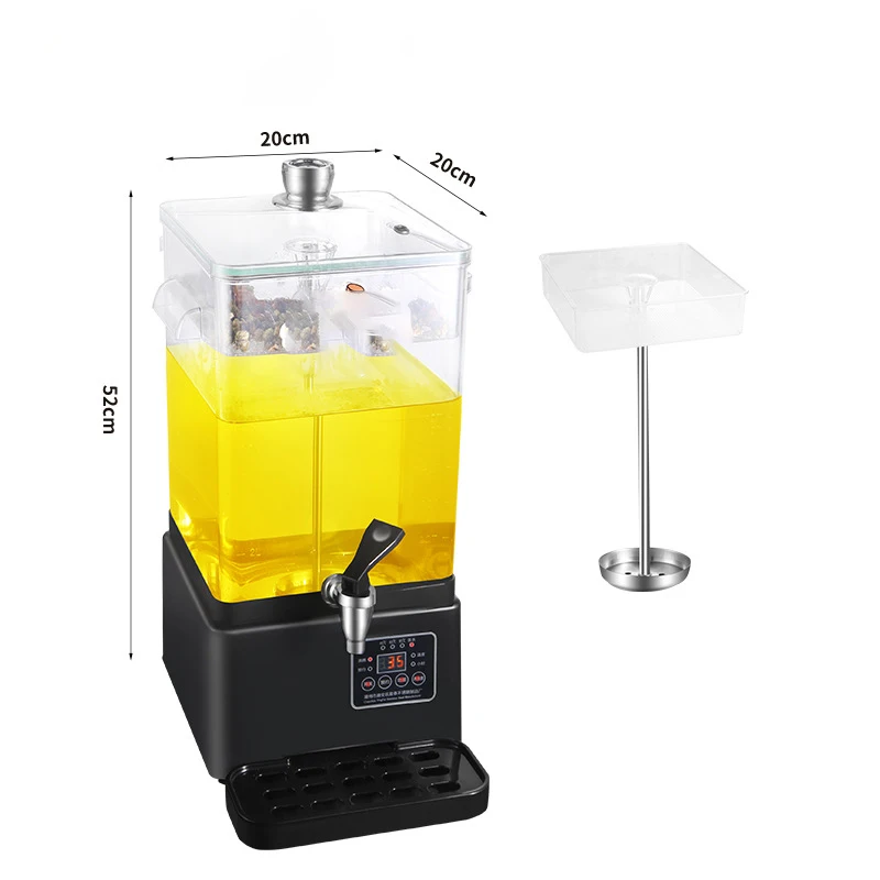 New Food Grade Water Jug Hot & Cold 12/20L Insulated Beverage Dispenser Square Temperature Display Coffee Milk T/ea Bucket