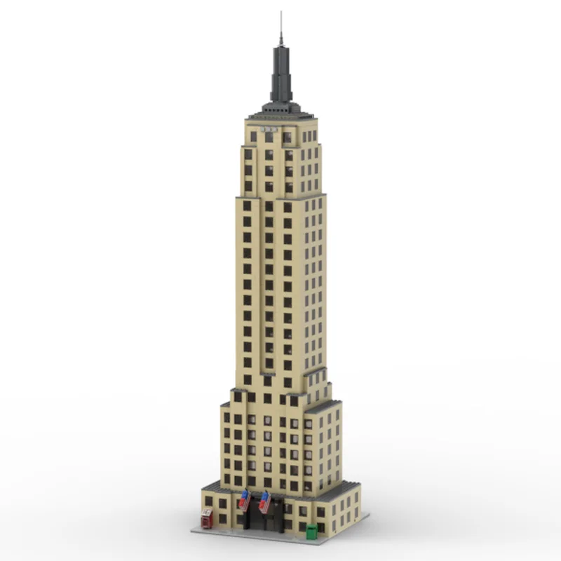 2342 PCS City Luxury Building Modular Building Blocks Modern Landmark Architecture Model Display Toys Kid Assembly Birthday Gift