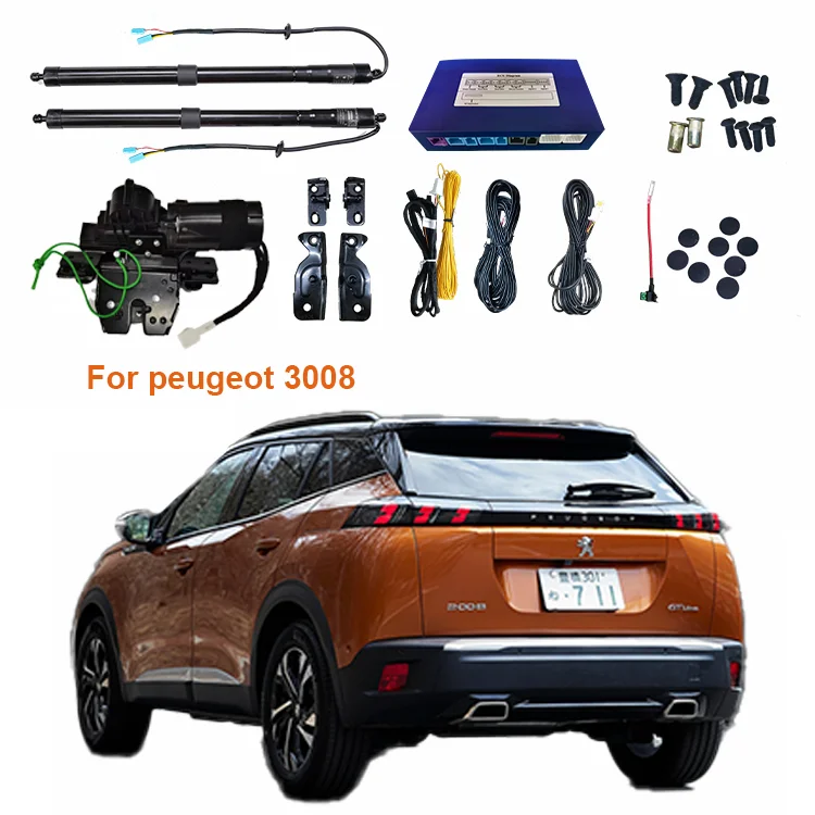 Electric Tail Gate Lift Remote Control Drive Seat Button Control for   3008 Kick Sensor