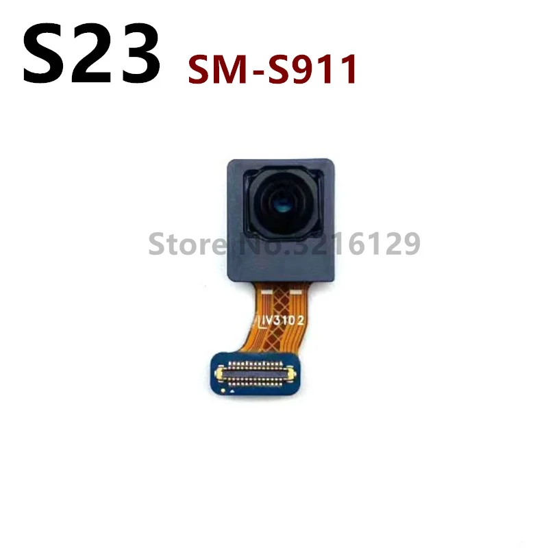 Front Facing Camera For Samsung Galaxy S23+PLUS Ultra S911 S916 S918 Iris Scanning Small Selfie Camera Module Flex