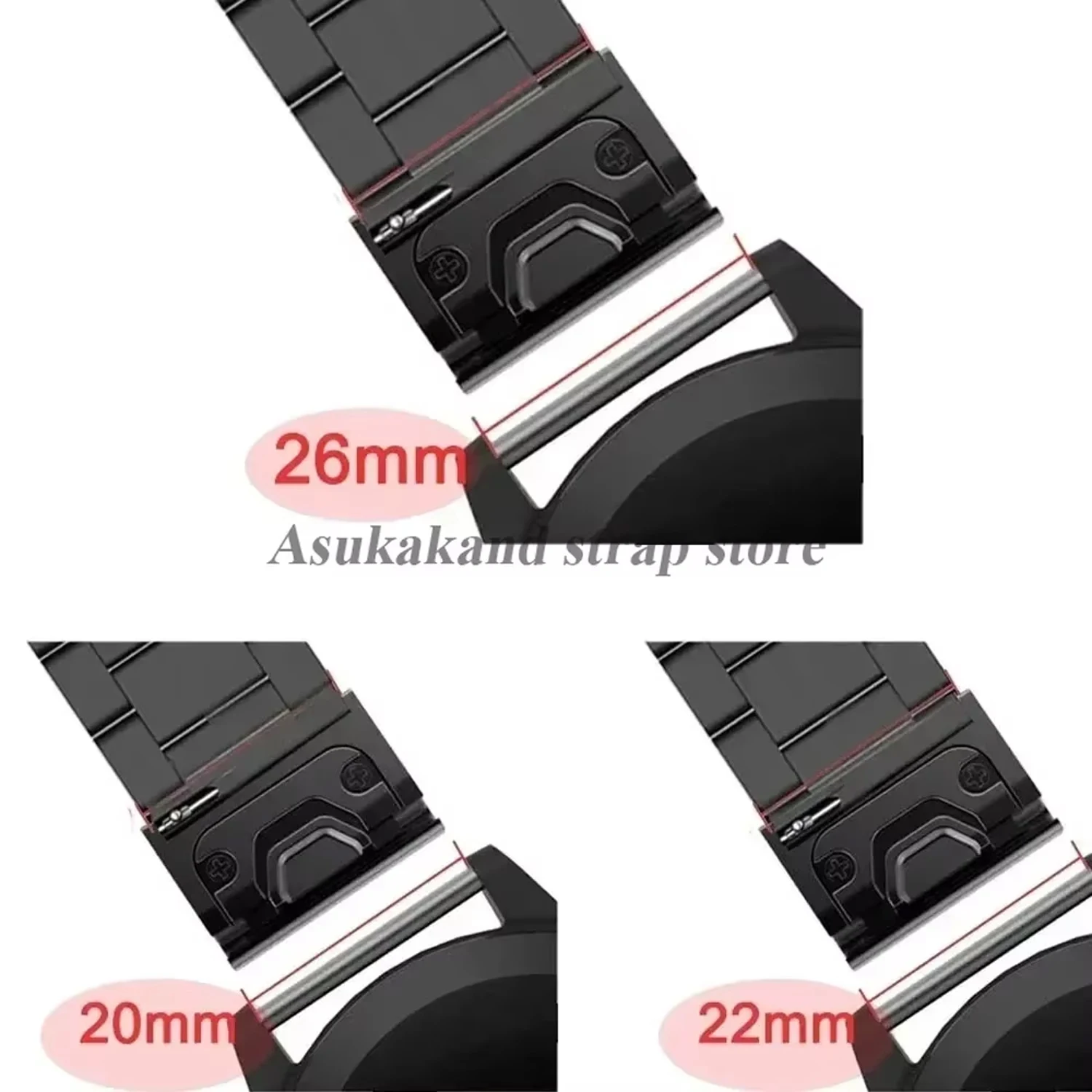Nylon Watch Strap for Garmin Fenix 8 7 6X 6S Pro 5X Fenix 6 Canvas Bracelets Quick Release 20mm 22mm 26mm for Garmin Watch Band view 5