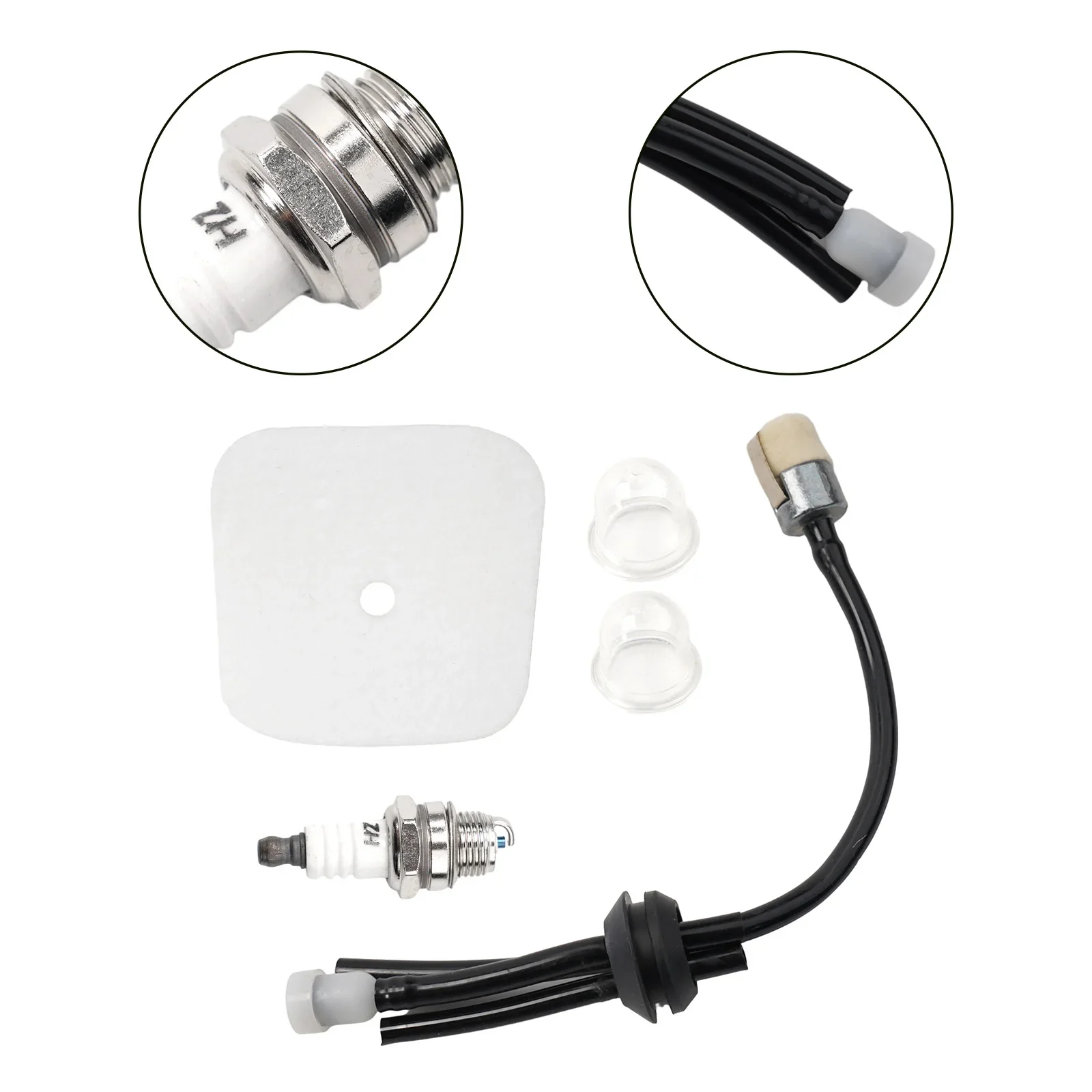 Air Filter Fuel Lines For Primer Bulb Compatible With For Mantis Tiller 7222M 7920 7924 Engines SV 4B SV And More