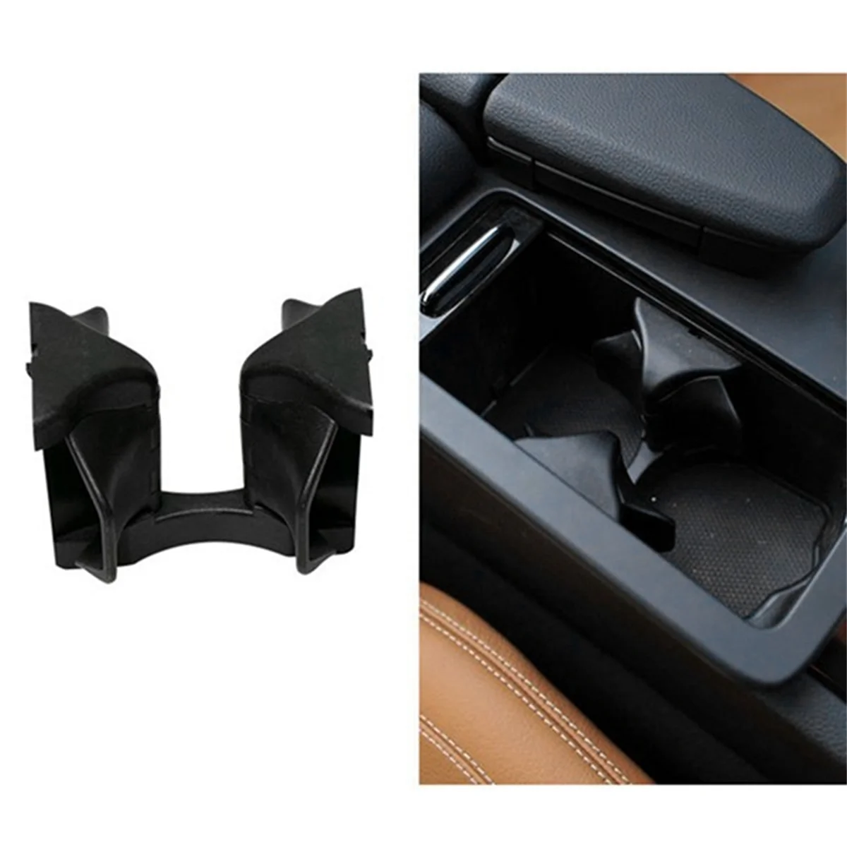 3pcs for Mercedes Benz C/E W204 W212 W207 Central Armrest Water Cup Holder Drink Holder 2046802391