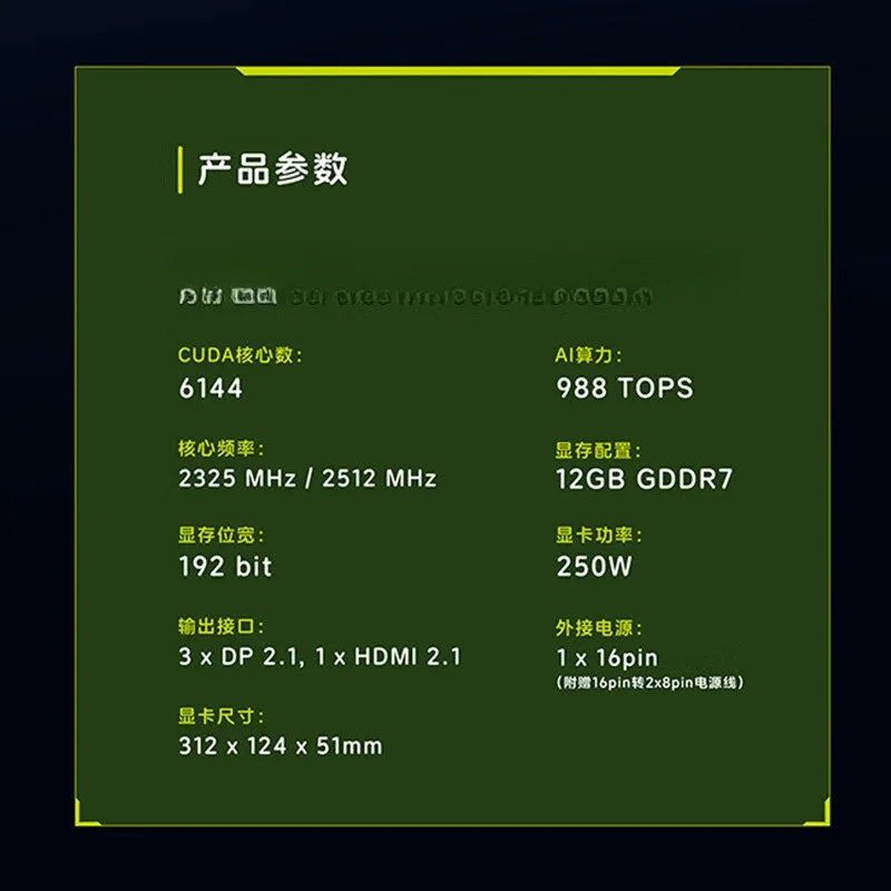 GeForce RTX 5070 12GB GDDR7   DLSS 4