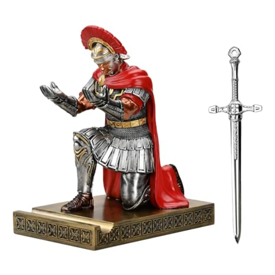 

Подставка для ручек и мобильных телефонов Centurion Cloak Warrior Knight, органайзеры и аксессуары для рабочего стола, в подарок для офиса и дома