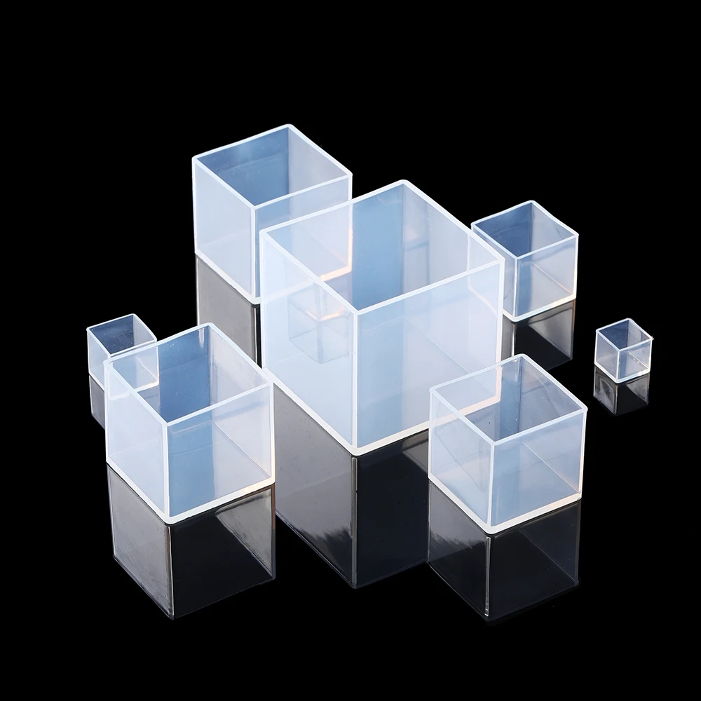 3D Cube UV Resin Molds DIY Biżuteria Wisiorek Ozdoba stołowa Rzemiosło Kryształowe formy silikonowe do żywicy epoksydowej Narzędzie do tworzenia biżuterii — zdjęcie 6