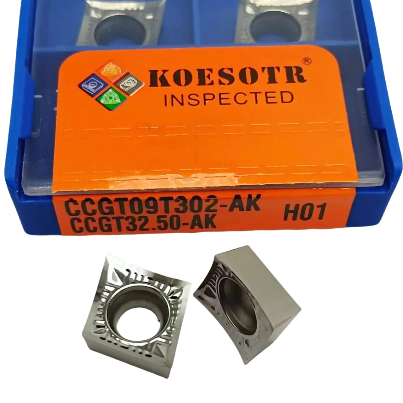 10ชิ้น CCGT09T304 AK H01 CCGT09T302 CCGT09T308 H01อะลูมินัมอัลลอยใบมีดเครื่องมือกลึง CNC ทองแดงอะลูมินัมอัลลอยไม้ ccgt