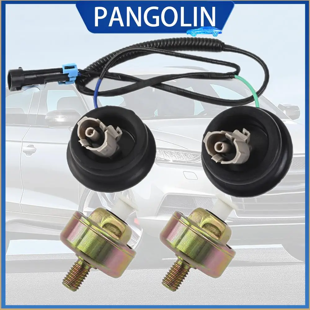 PANGOLIN 2個入りノックセンサーとハーネスセット 12601822 12589867 交換用 10456603 AS10017 KS116 GM LS1 LQ4 LQ9 6.0 5.3 5.7用