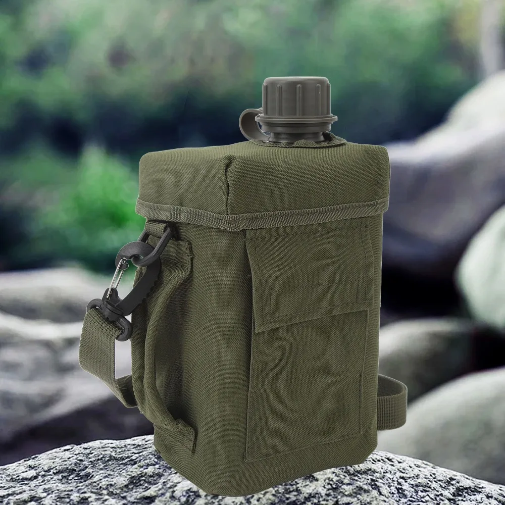 

Прочная изолированная бутылка для воды объемом 2 л, герметичная, с ремешком, для активного отдыха, фляга для воды, кувшин для воды, для езды на велосипеде