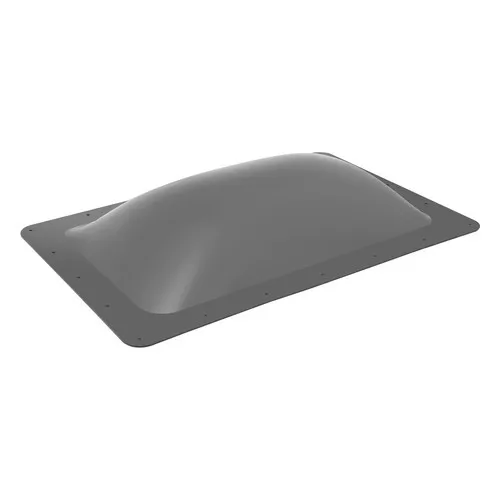 قبة خارجية RV Skylight مناسبة للتخييم، غطاء كمبيوتر أسود شفاف مقاس 18 × 26 بوصة مع معالجة مقاومة للأشعة فوق البنفسجية، بديل مباشر