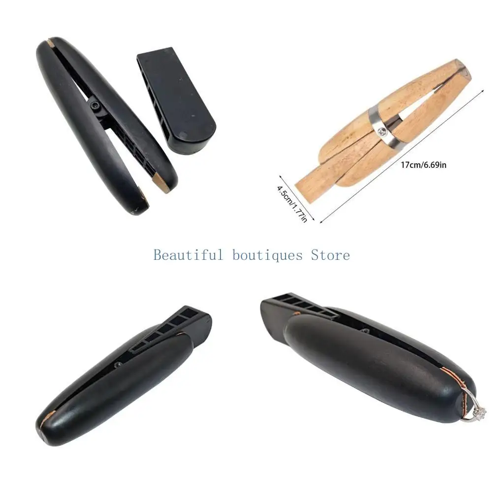 

U4LF Практичный прочный держатель для деревянных колец для рукоделия и ремонта