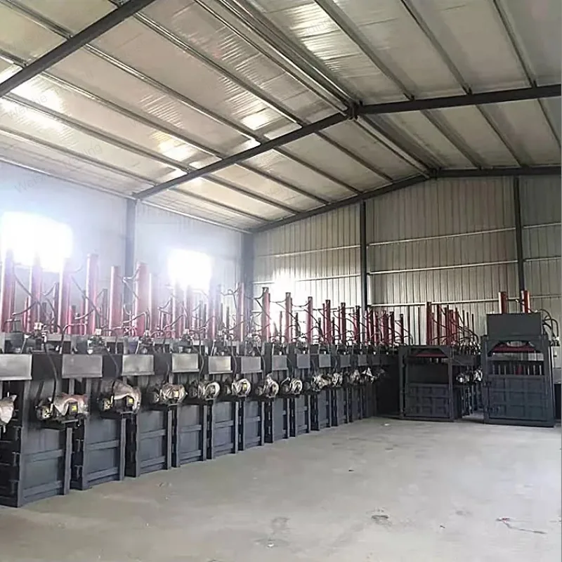 Hydraulic baler Semi-automatic small waste paper woven bag plastic bottle paint bucket waste garbage compression baler