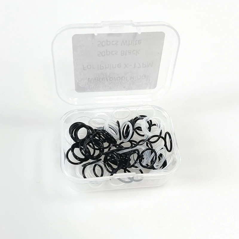 100 piezas de anillo de goma impermeable para resolver el espacio de la cámara trasera después de reemplazar el vidrio trasero, herramienta de reparación para iPhone 3