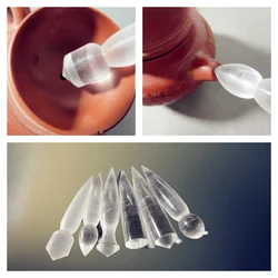 Pottery Tools Purple Clay Teapot Out Water Hole Trimmer DIY Handwork Making Ceramic Teapot Repair Spout Pour Water Hole Tool