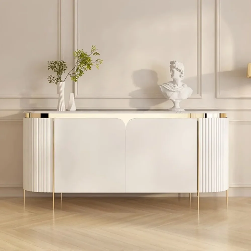 

Hong Kong-style luxury sideboard luxury shoe cabinet luxury porch stainless steel porch cabinet modern minimalist sideboard