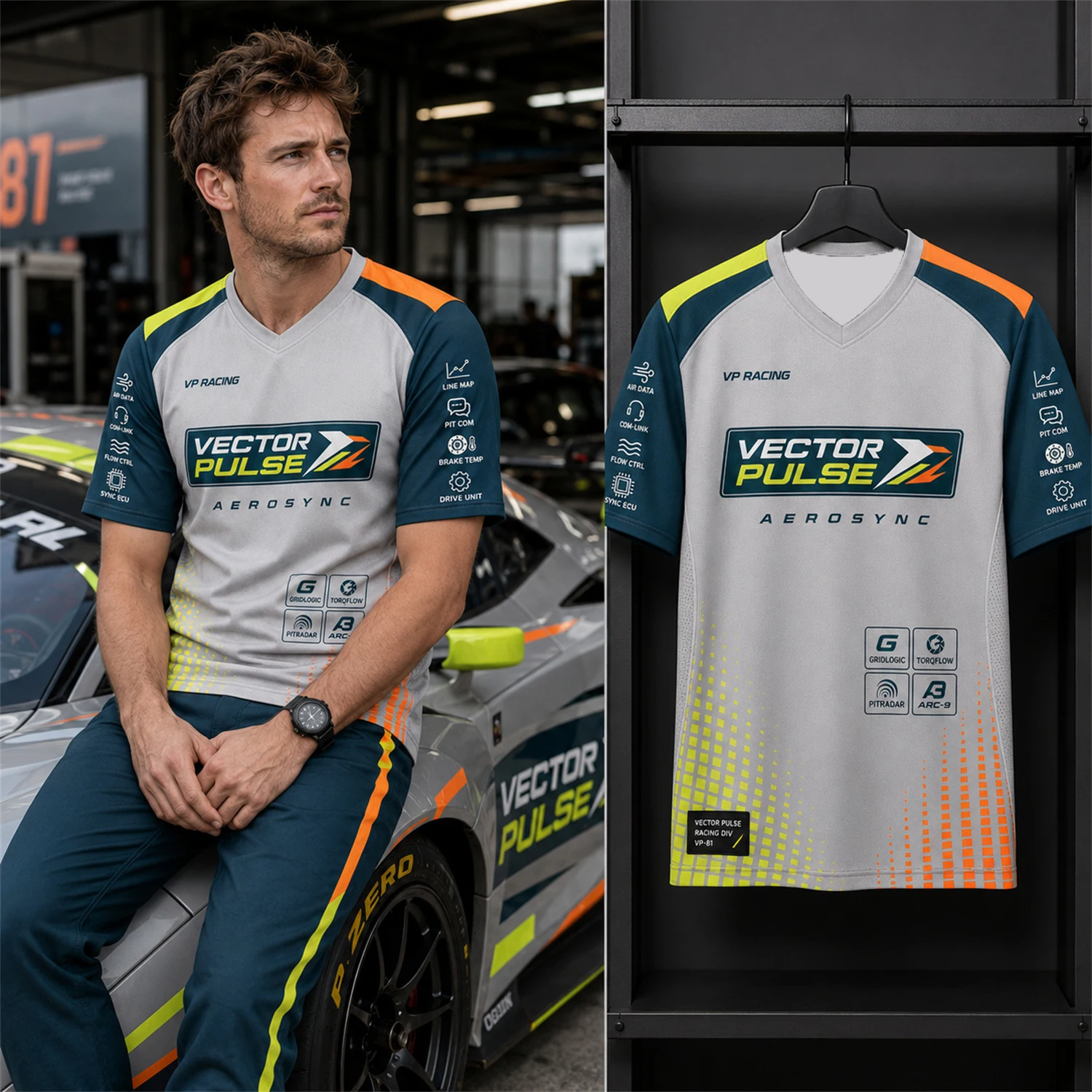 Men Motorcycle Moto Racing Jersey V Neck Short Sleeve Performance Motorsport Shirt Speed Graphic Streetwear Sports Top